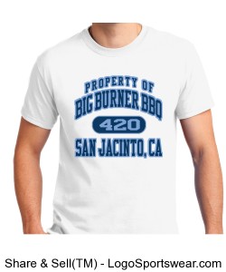 Big Burner BBQ "420" T-Shirt Design Zoom